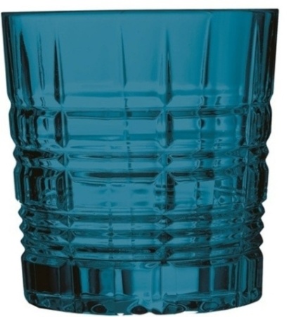 Стакан олд фэшн ARCOROC Даллас Q0375/0 стекло, 300 мл, D=8,5, H=9,5 см, синий