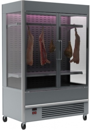 Витрина холодильная CARBOMA FC20-08 VV 1,0-3 X7 (распашные двери структурный стеклопакет)