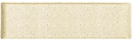 Блюдо прямоугольное WILMAX Sandstone WL-661302/A фарфор, L=30, B=9,5 см, песочный