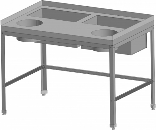 Стол для обработки корнеплодов и овощей RESTOINOX СДК-15/8-ЭН