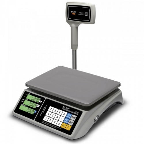 Весы торговые M-ER 328 ACPX-15.2 "TOUCH-M" LCD RS232 и USB