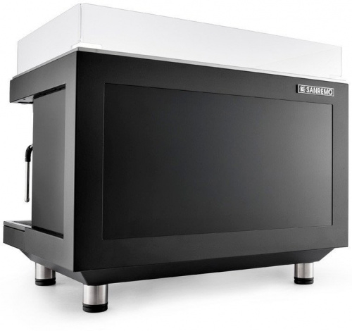 Кофемашина рожковая SANREMO Zoe SED 2 высокие группы, чёрный