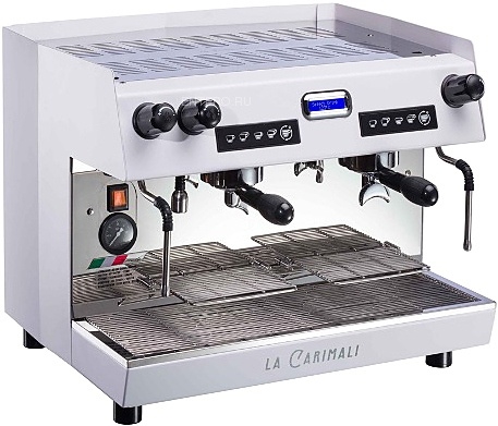 Кофемашина рожковая CARIMALI Nimble NI-E02-H-02 2 высокие группы, белый