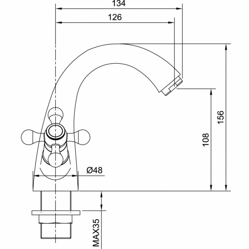 Смеситель ELEANTI Opal 0402.894