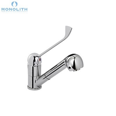 Смеситель MONOLITH R0201020206 встраиваемый в ванну моечную с выдвижным краном