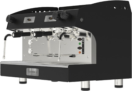 Кофемашина рожковая FIAMMA Caravel 2 TC Restyle 2 высокие группы, черный