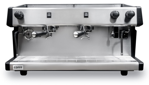 Кофемашина рожковая COFFF Live 2 GR S 2 высокие группы черный