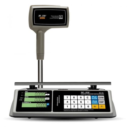 Весы торговые M-ER 328 ACPX-15.2 "TOUCH-M" LCD RS232 и USB
