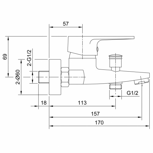 Смеситель ELEANTI Sapphire 0402.932