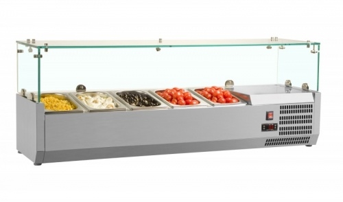 Витрина настольная COOLEQ VRX 1200/330