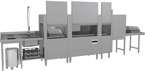 Машина посудомоечная туннельная APACH Chef Line LTTT210 WMRHD