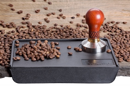 Темпер для кофе COFFEE Style elit plus 58 мм, красное дерево