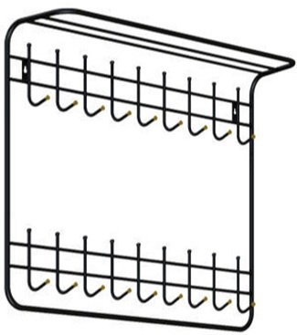 Вешалка настенная 1100-П