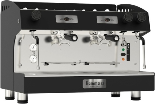 Кофемашина рожковая FIAMMA Caravel 2 TC Restyle 2 высокие группы, черный