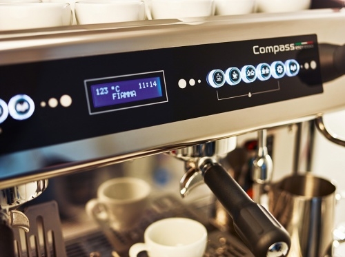 Кофемашина рожковая FIAMMA Compass 2 DB TC 2 высокие группы, черный