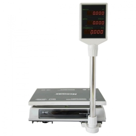 Весы торговые M-ER 326 ACP-15.2 "Slim" LED Белые фото
