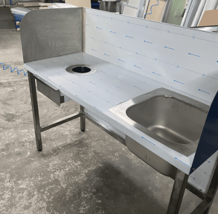 Стол для чистки рыбы RESTOINOX СПЧВЦ-15/7-БОЛ фото