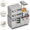 Стол-тумба с диспенсерами для стаканов RESTOINOX СПЗРД3-8/7-Б фото