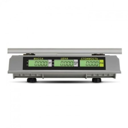 Весы торговые MERTECH M-ER 326 C-15.2 LCD без АКБ фото