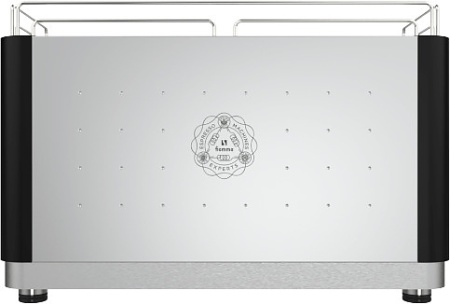 Кофемашина рожковая FIAMMA Vela Dual 2, 2 высокие группы, черный фото