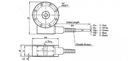 Тензодатчик CAS LS-3A фото