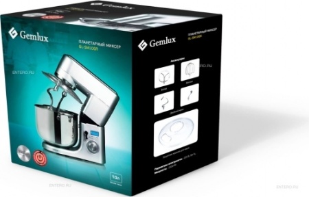 Миксер планетарный GEMLUX GL-SM10GR фото