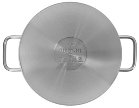 Кастрюля 2 л LUXSTAHL Satin кт3154 нерж.сталь, D=19, H=8 см фото