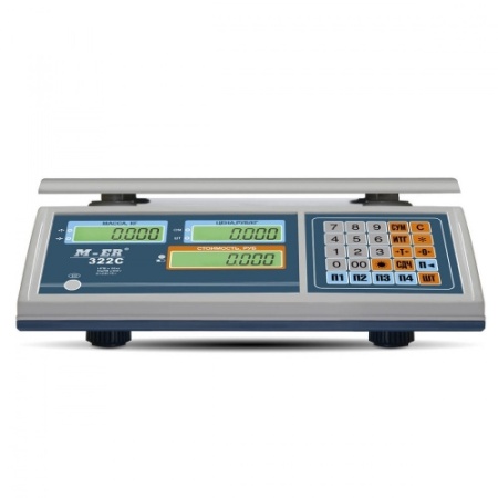 Весы торговые M-ER 322 AC-15.2 "Ibby" LCD фото