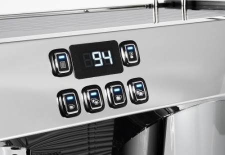 Кофемашина рожковая MANIFESTA Professionale 2 высокие группы, металлич фото