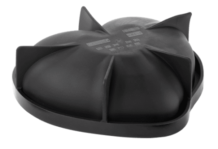Форма для мороженого/суфле PAVONI 3D "Сердце" 175х165мм h58мм (объем 0,96л), силикон фото