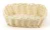Корзинка пластиковая LUXSTAHL 180х120 мм бежевая [KT3052] кт1911