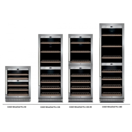Шкаф винный CASO WineChef Pro 126 фото