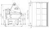 Витрина холодильная CARBOMA G95 SM 1,2-1 (ВХС-1,2) фото