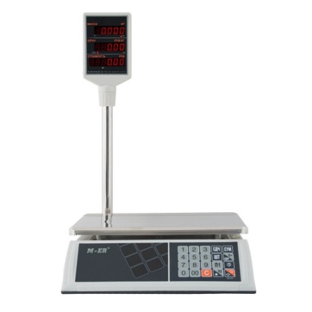 Весы торговые M-ER 327 ACP-15.2 "Ceed" LED Белые фото