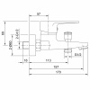 Смеситель ELEANTI Sapphire 0402.932 фото