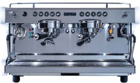 Кофемашина рожковая CIME Neo CO-03 A 2 высокие группы, серый/метал фото