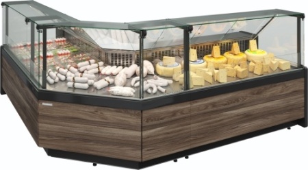 Прилавок CARBOMA GC111 N 0,9-7, 1008, темный дуб фото