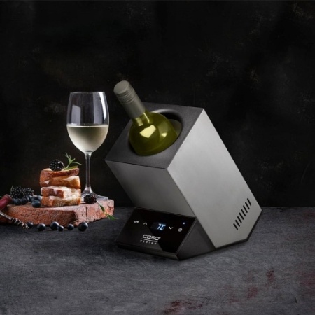 Охладитель бутылок CASO WineCase One Inox фото
