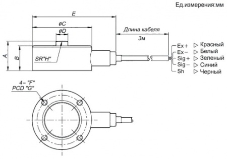 Тензодатчик CAS MNC-200 фото