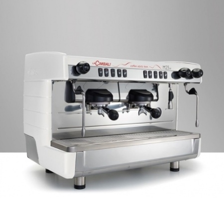 Кофемашина рожковая LA CIMBALI M23 UP C/2 Tall Cup 2 высокие группы, черный фото