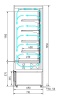 Витрина холодильная CARBOMA FC20-07 VM 1,9-2 0430 (Carboma Cube 1930/710 ВХСп-1,9 INOX) фото