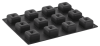 Форма силиконовая PAVOFLEX для пирож. 3D "Тулум" 56х56мм h34мм, 90мл, 12 ячеек фото