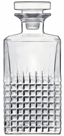 Декантер с пробкой LUIDGI BORMIOLI Mixology Н10769/12521/01 стекло, 750мл, H=20,7 см, прозрачный