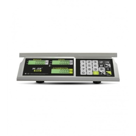 Весы торговые MERTECH M-ER 326 C-15.2 LCD без АКБ фото